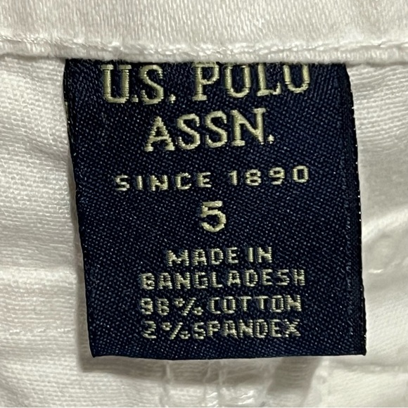 polo Assn size 5 girls shorts - Picture 5 of 5